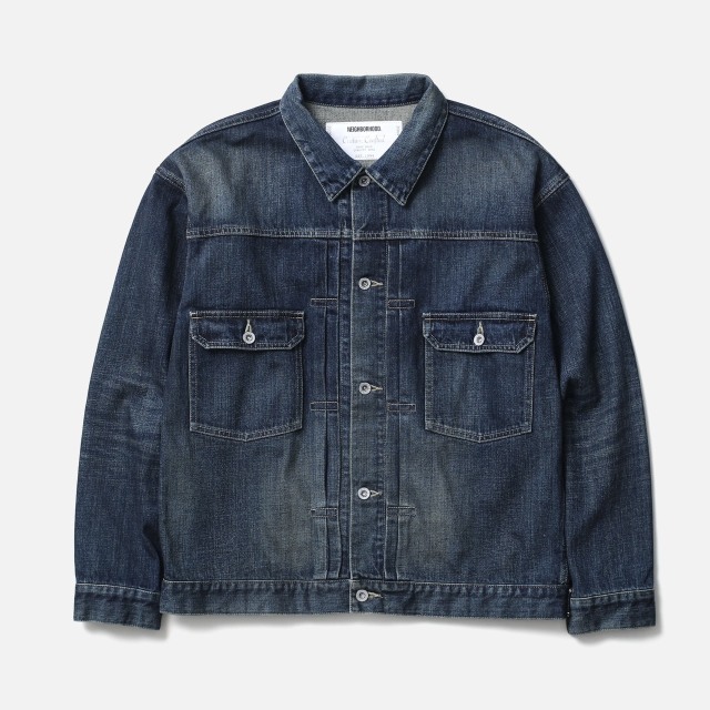 NEIGHBORHOOD ネイバーフッド WASHED DENIM TYPE-2 JACKET