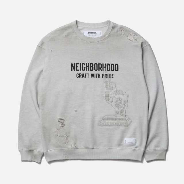 NEIGHBORHOOD ネイバーフッド SAVAGE SWEAT SHIRT LS