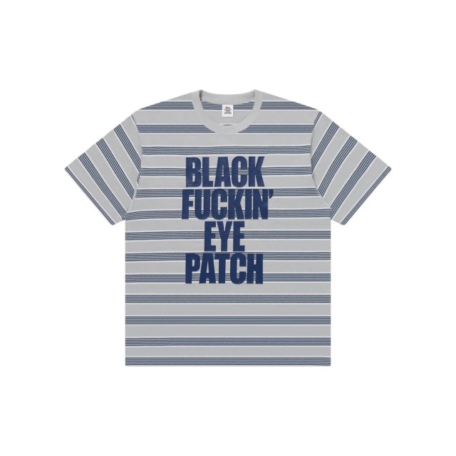 BlackEyePatch BFEP STRIPED TEE GRAY