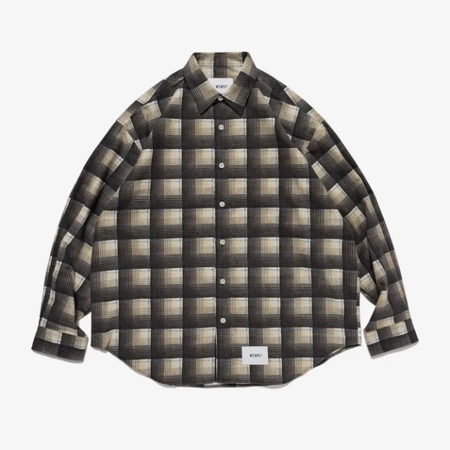 WTAPS ダブルタップス 2026SS TXT 02 / LS / COTTON. FLANNEL. TEXTILE. OF