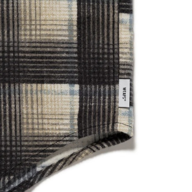 WTAPS ダブルタップス 2026SS TXT 02 / LS / COTTON. FLANNEL. TEXTILE. OF