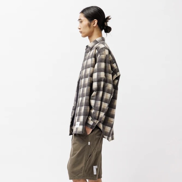 WTAPS ダブルタップス 2026SS TXT 02 / LS / COTTON. FLANNEL. TEXTILE. OF