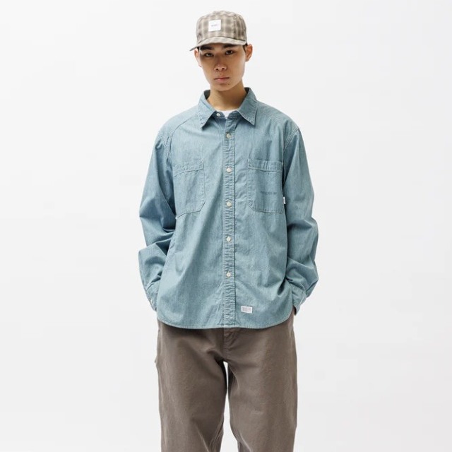 WTAPS ダブルタップス 2026SS CB / LS / COTTON. CHAMBRAY