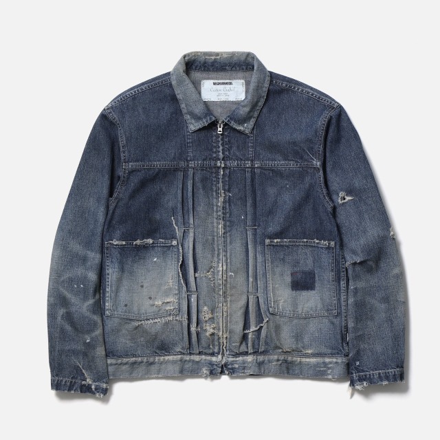 NEIGHBORHOOD ネイバーフッド SAVAGE LW DENIM ZIP JACKET