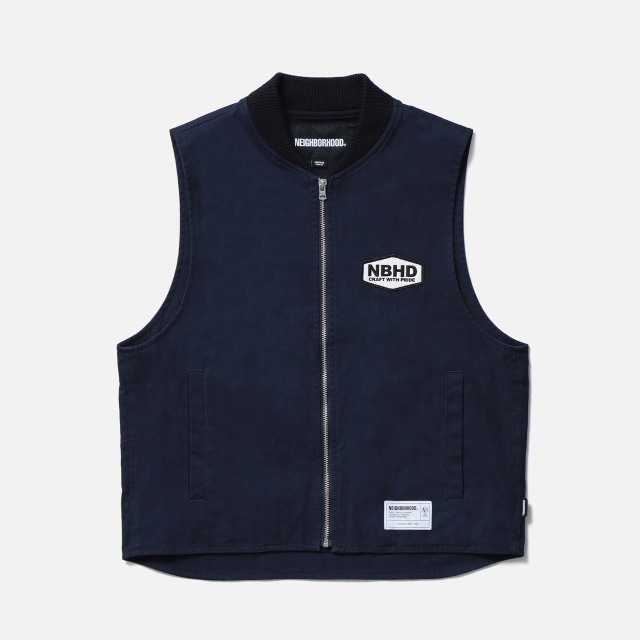 NEIGHBORHOOD ネイバーフッド ZIP WORK VEST