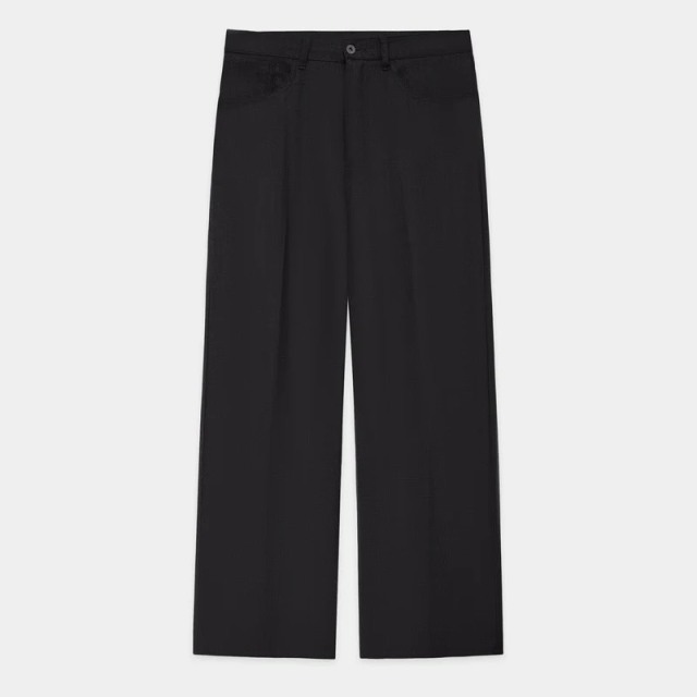 marka Recycled Polyester Non-Mulesed Wool Gabardine 5-Pockets Trousers