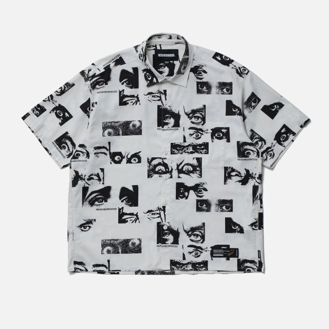 NEIGHBORHOOD ネイバーフッド EYES PATTERN SHIRT SS