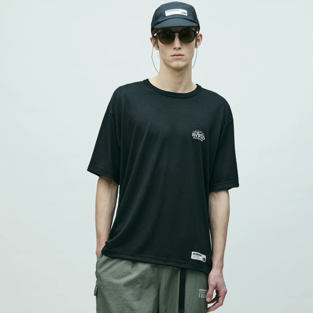 NEIGHBORHOOD CREW HAT ブラック　L ネイバーフッド NEIGHBORHOOD ] ネイバーフッド ACTIVE CREWNECK SS