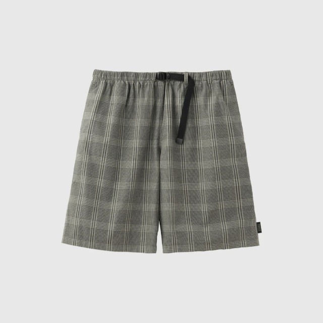 SEDAN ALL-PURPOSE Cotton Linen Plaid Shorts