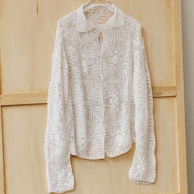 TODAYFUL Crochet Lace Shirts