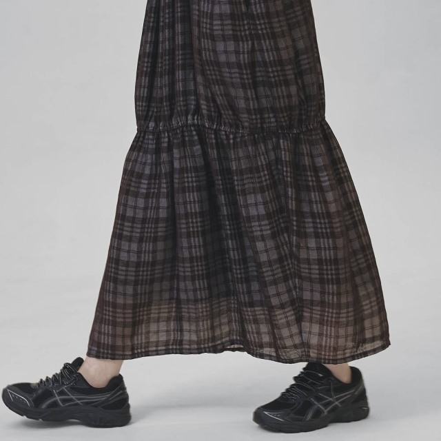 todayful Check Jacquard Dress