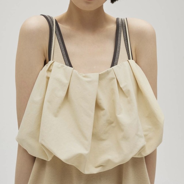 todayful Tuck Balloon Camisole