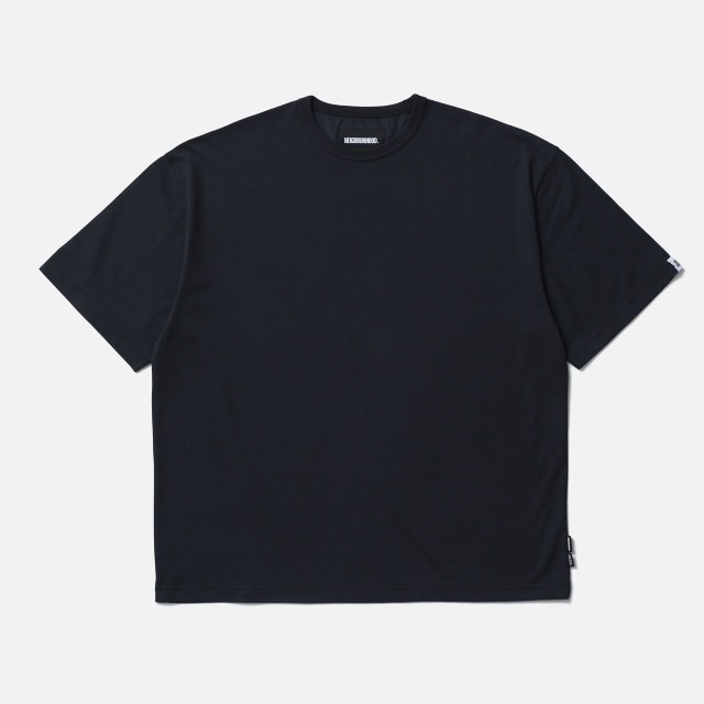 NEIGHBORHOOD SHELTECH CREWNECK SS-2 黒 L NEIGHBORHOOD ] ネイバーフッド SHELTECH CREWNECK SS-2