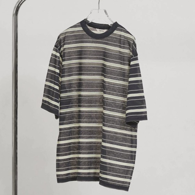TODAYFUL  Sheer Border T-shirt