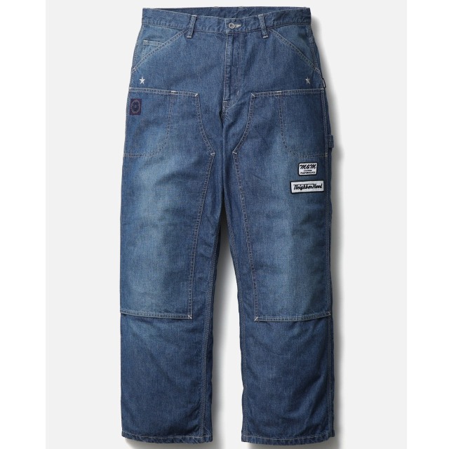 NEIGHBORHOOD ネイバーフッド NH X M&M . WASHED DENIM PAINTER PANTS