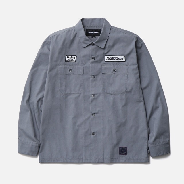 NEIGHBORHOOD ネイバーフッド NH X M&M . CLASSIC WORK SHIRT LS