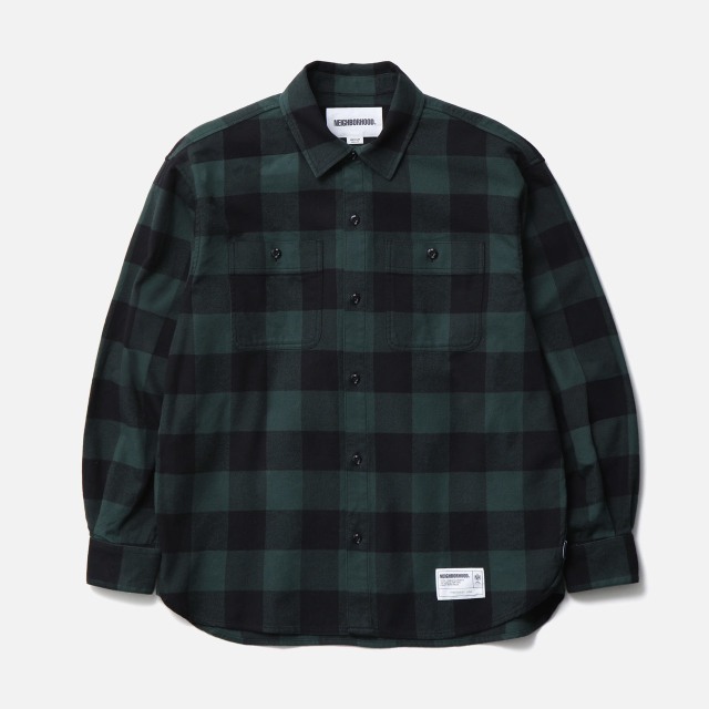 NEIGHBORHOOD ネイバーフッド BUFFALO CHECK SHIRT LS