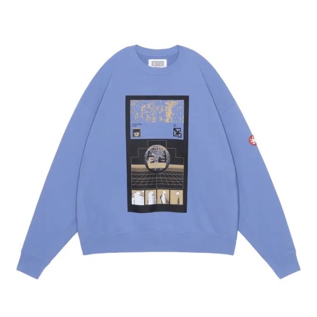 CE シーイー AS SIGgrid CREW NECK