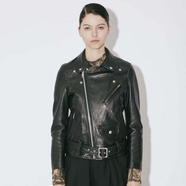 beautiful people vintage leather THE / a riders jacket