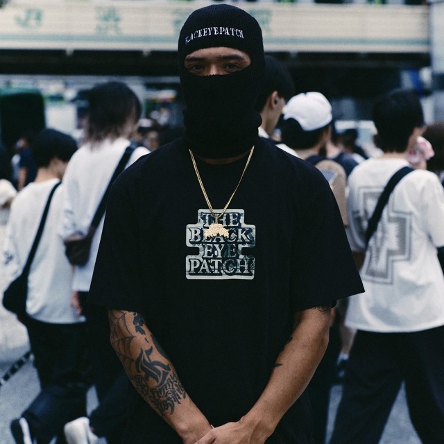 black eye patch DOLLAR ホッケーシャツ　L black eye patch DOLLAR ホッケーシャツ L THE BLACK EYE PATCH