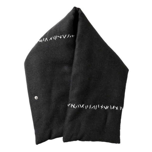 KUON x The Inoue Brothers Wool Sashiko Scarf