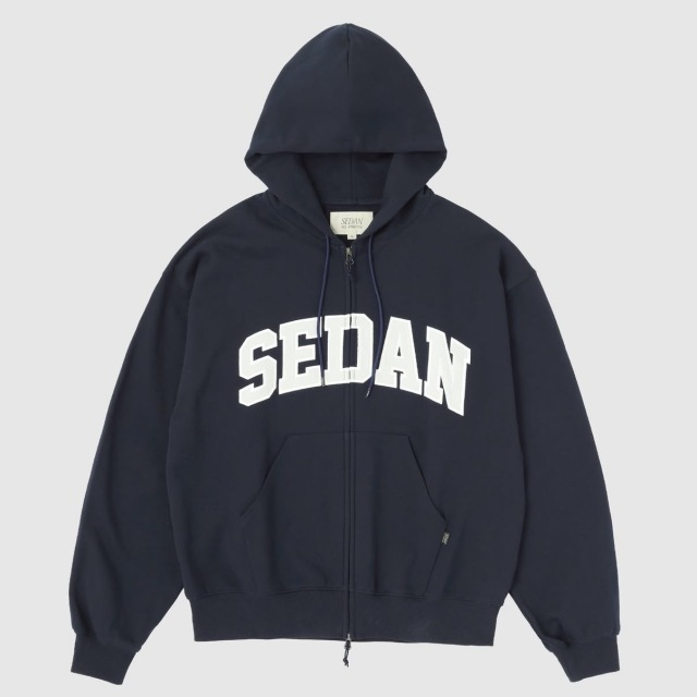 SEDAN ALL-PURPOSE College Logo Full Zip Hoodie