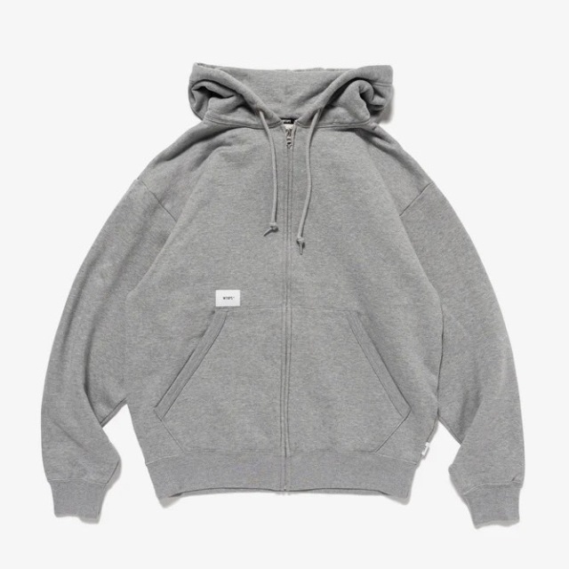 WTAPS（ダブルタップス）刺繍zipパーカー RISE ABOVE サイズM 中古・古着通販】WTAPS (ダブルタップス) クロスボーンパーカー グレー