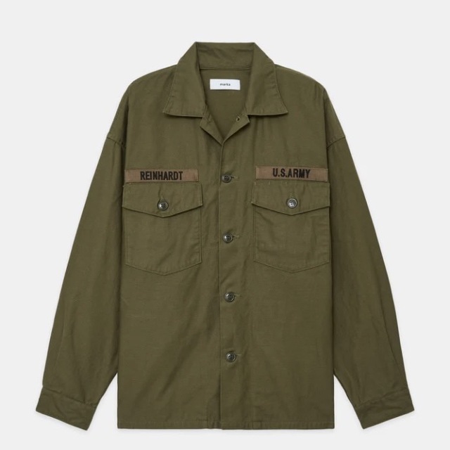 marka ORGANIC COTTON BACK SATIN UTILITY SHIRT