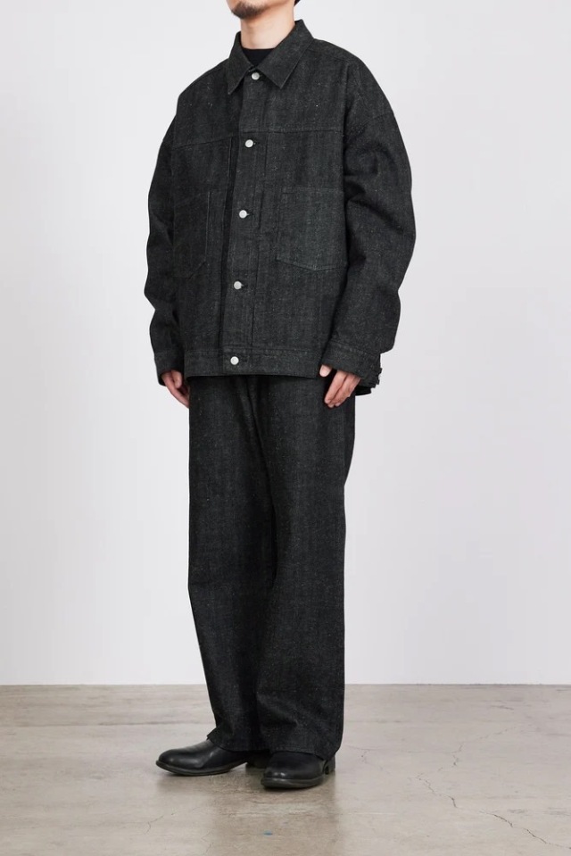 MARKAWARE KIMONO DENIM MINER JACKET