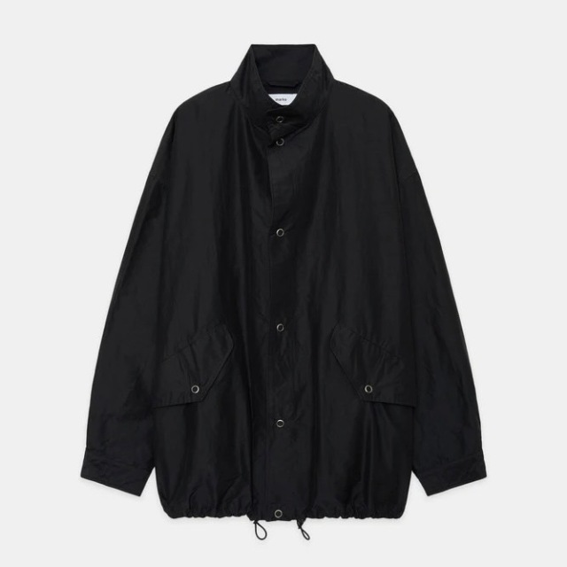 marka ORGANIC COTTON × SILK HIGH COUNT TYPEWRITER SHORT MODS
