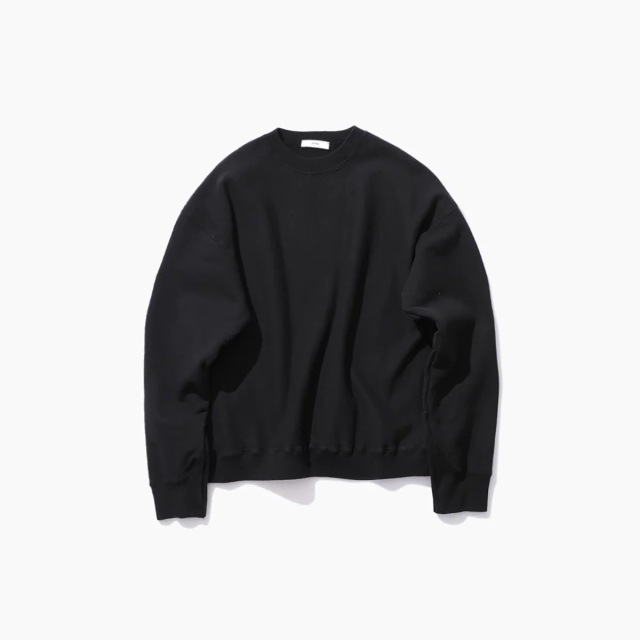 ATON エイトン GARMENT DYED URAKE | OVERSIZED PULLOVER