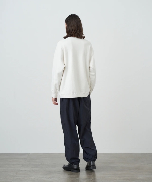 ATONトレーナー GARMENT DYED URAKE | OVERSIZED PULLOVER – ATON | エイトン