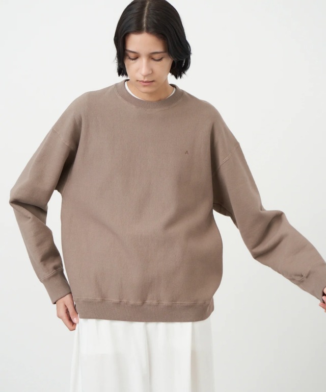 ATON エイトン NATURAL DYED URAKE | OVERSIZED PULLOVER 