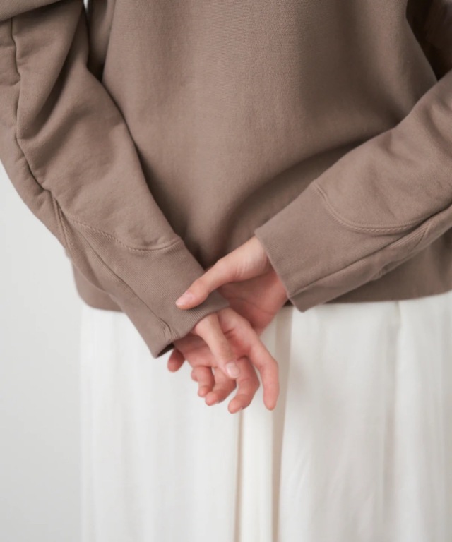 ATON エイトン NATURAL DYED URAKE | OVERSIZED PULLOVER