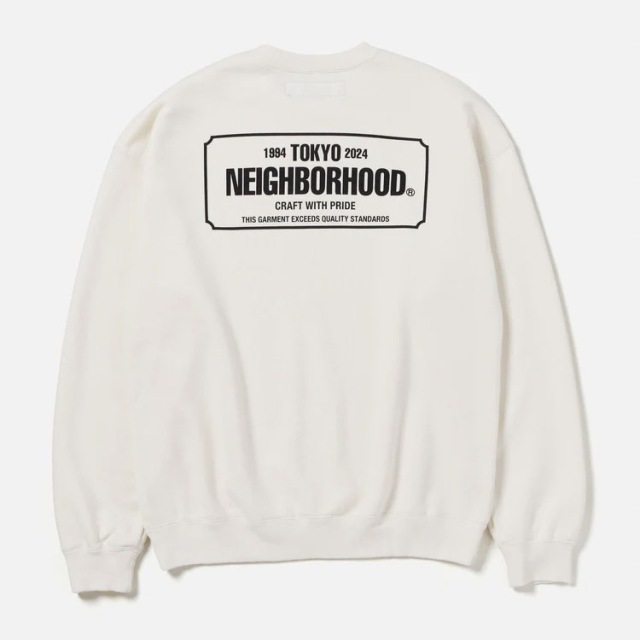 NEIGHBORHOOD ] ネイバーフッド 24SS CLASSIC SWEAT SHIRT LS
