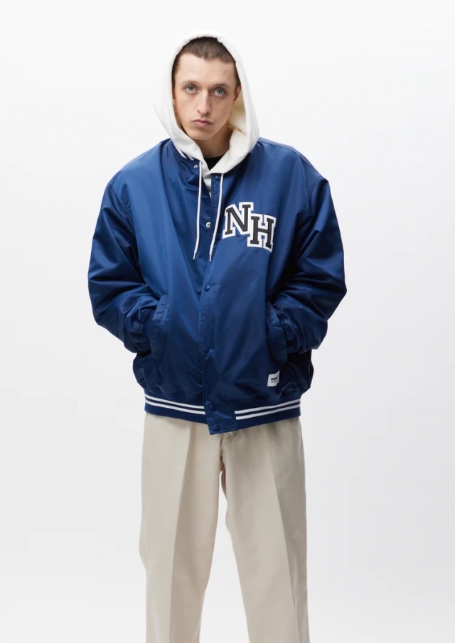 NEIGHBORHOOD ] ネイバーフッド 24SS BASEBALL JACKET 