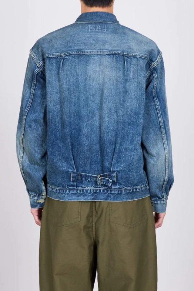marka ORGANIC COTTON 12oz DENIM TYPE1 DENIM JACKET