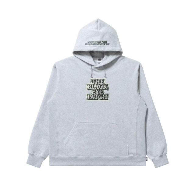 BlackEyePatch DOLLAR BILL OG LABEL HOODIE HEATHER