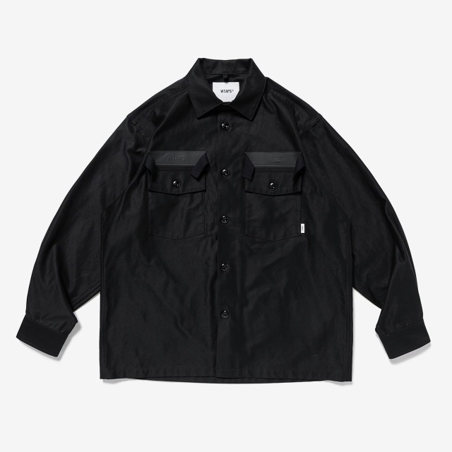WTAPS ダブルタップス 2024SS CBW 01 / LS / COTTON. SATIN. IDENTITY