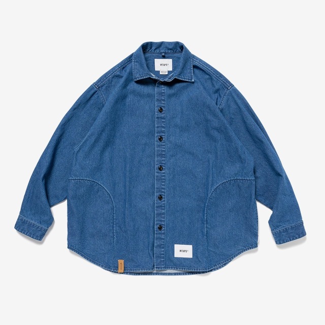 WTAPS WCPO01 おしい LS COTTON DENIM 22FW Mサイズ