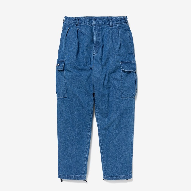 WTAPS ダブルタップス 2024SS MILT2301 / TROUSERS / COTTON. DENIM