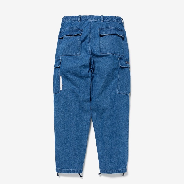 WTAPS ダブルタップス 2024SS MILT2301 / TROUSERS / COTTON. DENIM