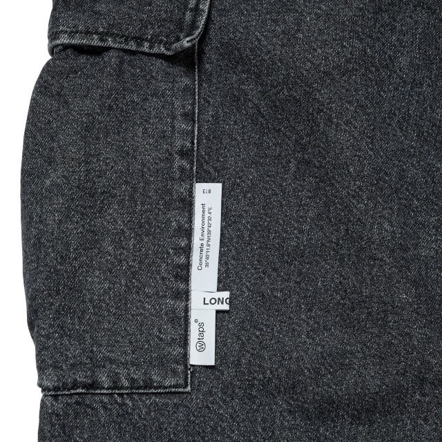 WTAPS ダブルタップス 2024SS MILT2301 / TROUSERS / COTTON. DENIM