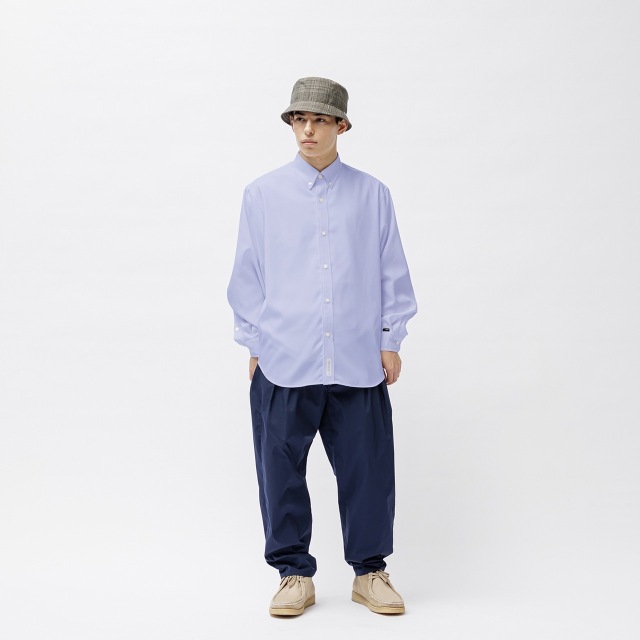 WTAPS ダブルタップス 2024SS BD 02 / LS / POLY. OXFORD. COOLMAX® 