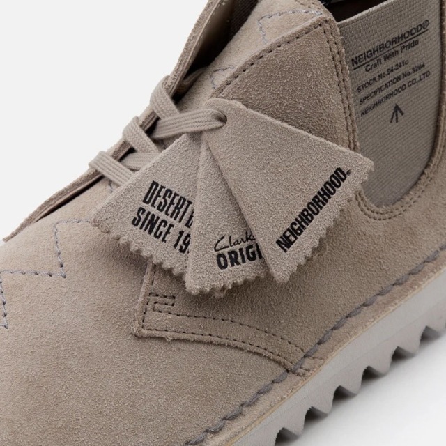 NEIGHBORHOOD ] ネイバーフッド 24SS NH X CLARKS . DESERT BOOT