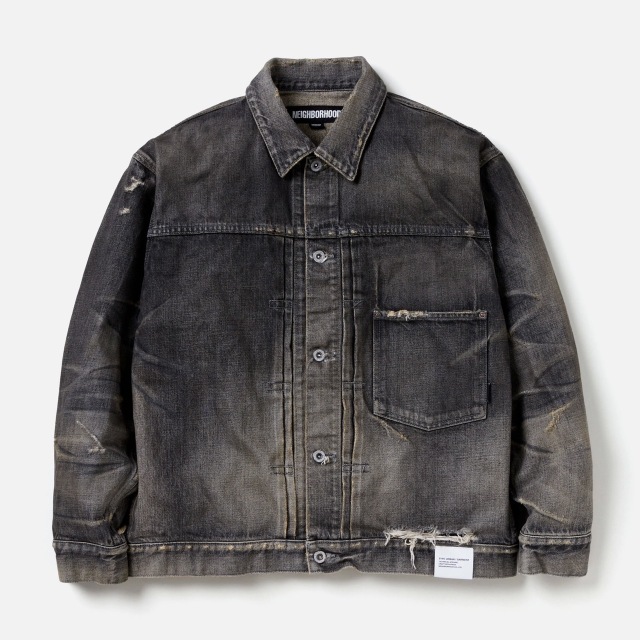 NEIGHBORHOOD ] ネイバーフッド 24AW SAVAGE DENIM TYPE-1 JACKET