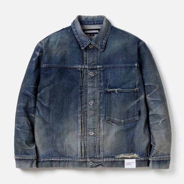 NEIGHBORHOOD ] ネイバーフッド 24AW SAVAGE DENIM TYPE-1 JACKET