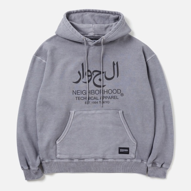 NEIGHBORHOOD ] ネイバーフッド,24AW,PIGMENT DYED SWEAT HOODIE LS