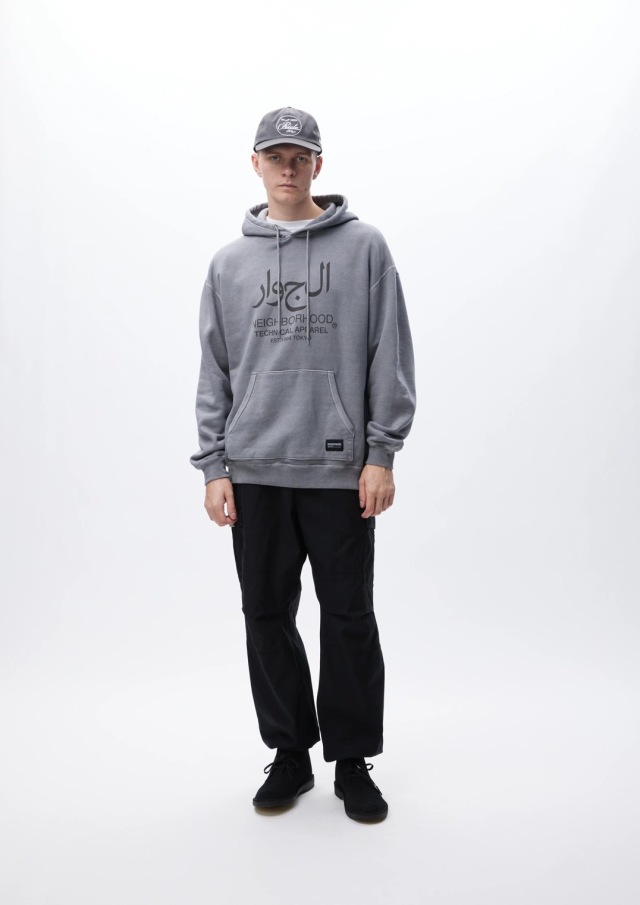 NEIGHBORHOOD ] ネイバーフッド,24AW,PIGMENT DYED SWEAT HOODIE LS 