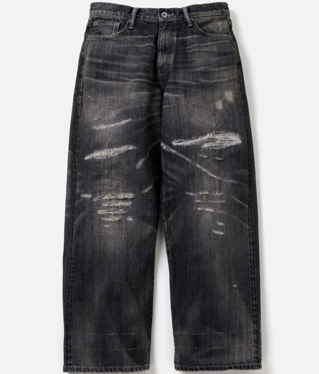 NEIGHBORHOOD ] ネイバーフッド,24AW,SAVAGE DENIM DP WIDE PANTS